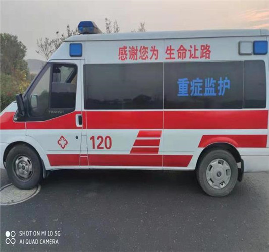 离石救护车出租服务案例3