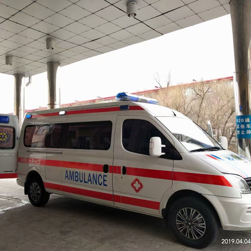 离石救护车出租服务案例2