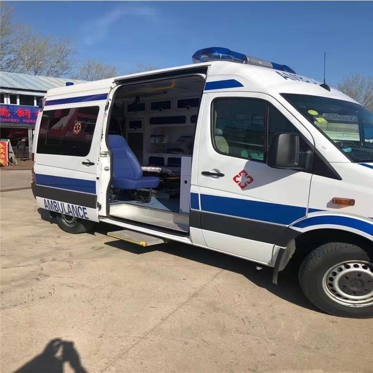 离石私人长途救护车出租转院回家
